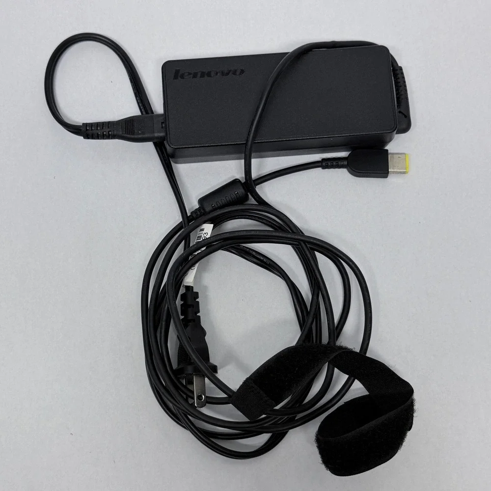 Lenovo 90W 20V AC Adapter Laptop Charger ADLX90NCC2A Slim Tip 45N0251 Black